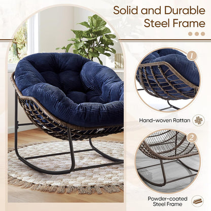 A Warm Embrace: Curl Up in Your Cozy, Cushioned Papasan Sanctuary