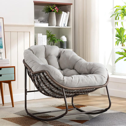 A Warm Embrace: Curl Up in Your Cozy, Cushioned Papasan Sanctuary