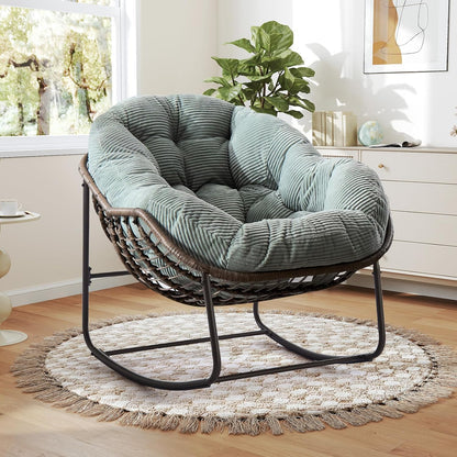 A Warm Embrace: Curl Up in Your Cozy, Cushioned Papasan Sanctuary