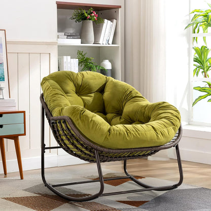 A Warm Embrace: Curl Up in Your Cozy, Cushioned Papasan Sanctuary
